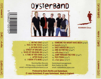 Oysterband : Here I Stand (CD, Album)