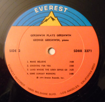 George Gershwin : Gershwin Plays Gershwin (LP)