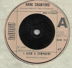 Hank Crawford : I Hear A Symphony (7", Single)