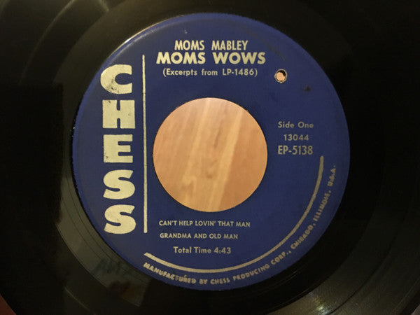 Moms Mabley : Moms Wows (7", EP)