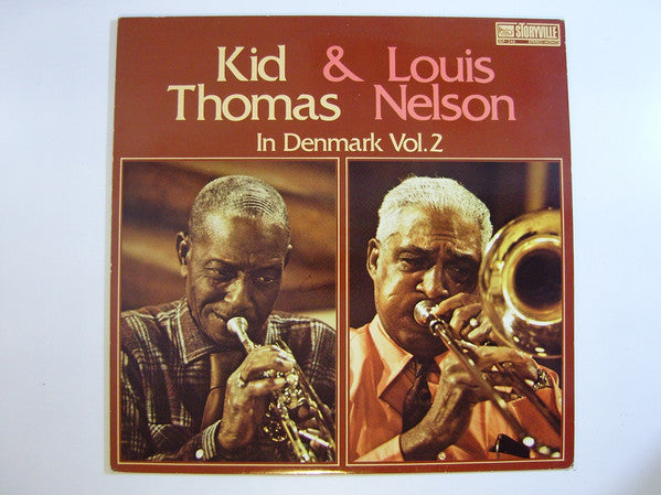 Kid Thomas Valentine & Louis Nelson (2) : In Denmark Vol. 2 (LP, Album)