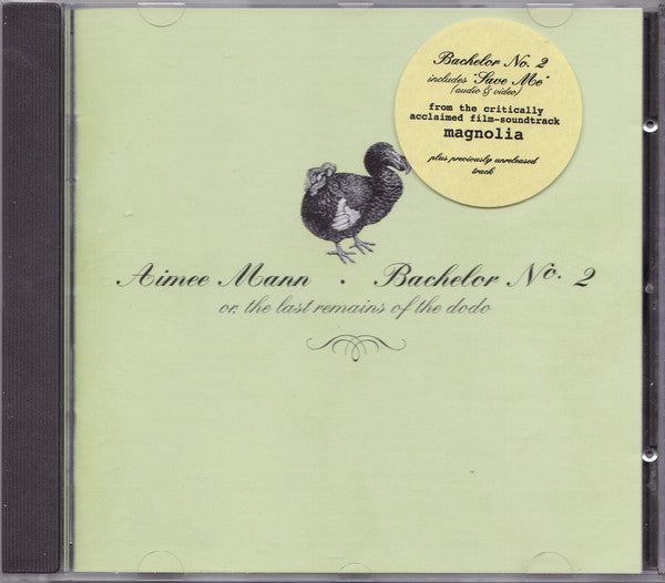 Aimee Mann : Bachelor No. 2 - Or, The Last Remains Of The Dodo (CD, Album, Enh, RE)