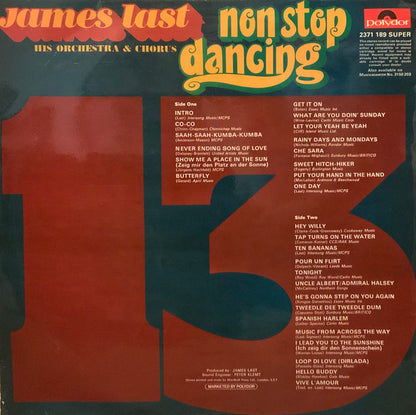 James Last : Non Stop Dancing 13 (LP, Album, P/Mixed)