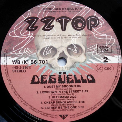 ZZ Top : Degüello (LP, Album, RE)