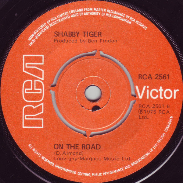 Shabby Tiger : Little Miss Heartbeat (7", Single)