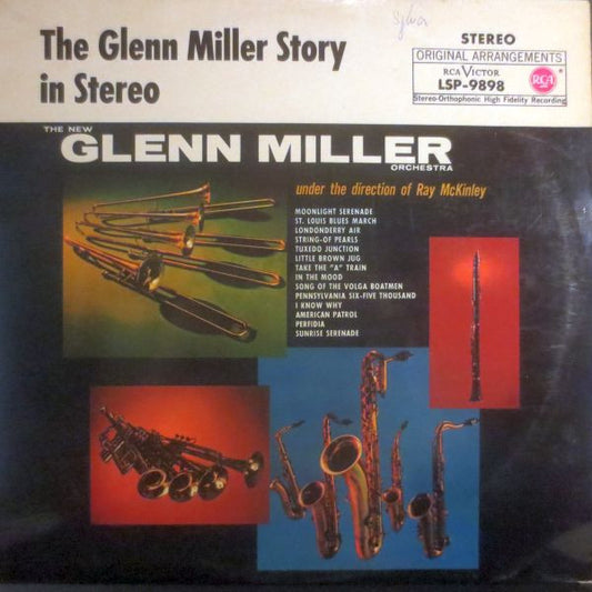 The New Glenn Miller Orchestra : The Glenn Miller Story In Stereo (LP, Comp)