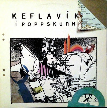 Various : Keflavík Í Poppskurn (LP, Comp)