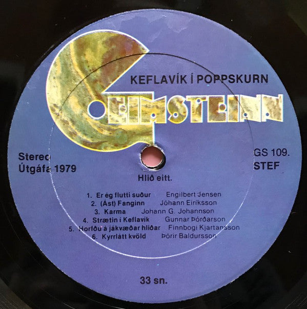 Various : Keflavík Í Poppskurn (LP, Comp)