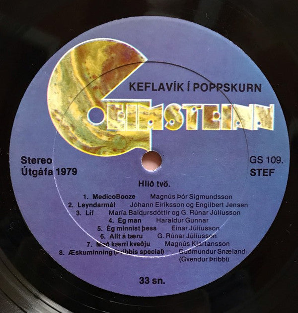 Various : Keflavík Í Poppskurn (LP, Comp)