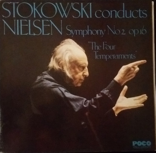 Carl Nielsen, Danmarks Radios Symfoniorkester, Leopold Stokowski : Symphony No. 2 Op. 16 "The Four Temperaments" (LP, Gat)