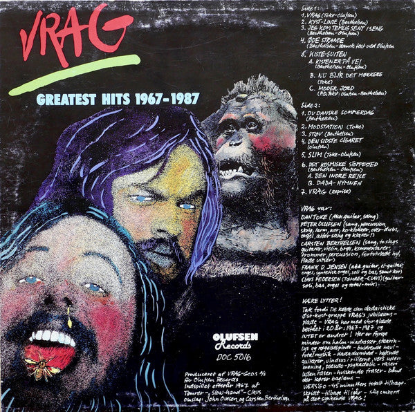 Vrag (2) : Greatest Hits 1967 - 1987 (LP, Album)