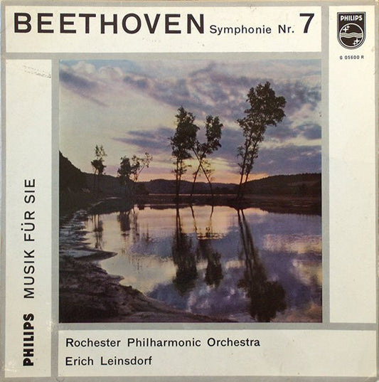 Ludwig van Beethoven, Rochester Philharmonic Orchestra, Erich Leinsdorf : Symphonie Nr. 7 (10", Mono)