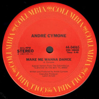 André Cymone : Make Me Wanna Dance (12")