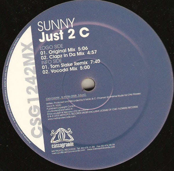 Sunny (2) : Just 2 C (12")