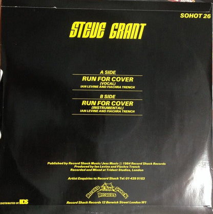 Steve Grant (3) : Run For Cover (12", Single)