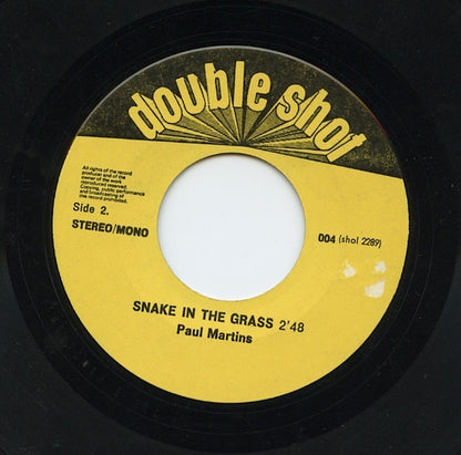 The Winstons / Paul Martin (11) : Wheel Of Fortune / Snake In The Grass (7")