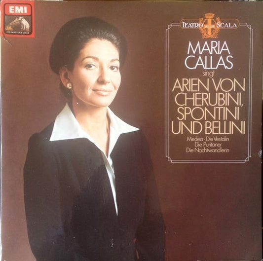 Maria Callas : Singt Arien Von Cherubini, Spontini Und Bellini (LP, Comp)