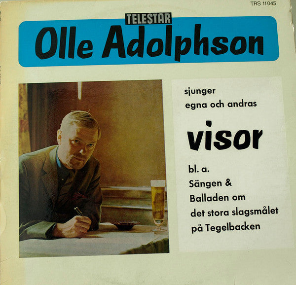 Olle Adolphson : Sjunger Egna Och Andras Visor (LP, Comp)