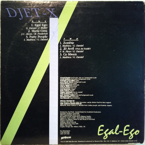 Djet-X : Egal-Ego (LP)