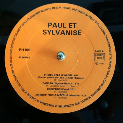 Paul & Sylvanise : Biguines, Mazurkas, Valses... (LP, Album)