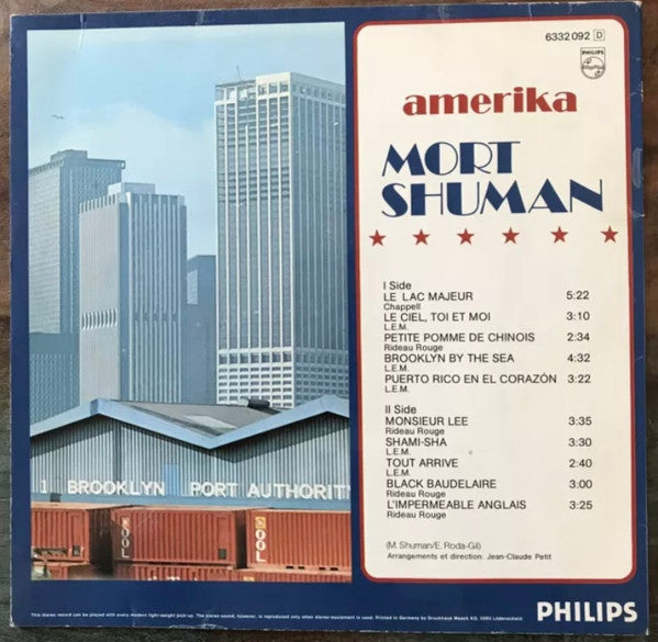 Mort Shuman : Amerika (LP, Album)