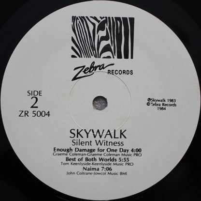 Skywalk (3) : Silent Witness (LP, Album, Fir)