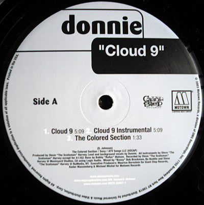 Donnie : Cloud 9 (12")