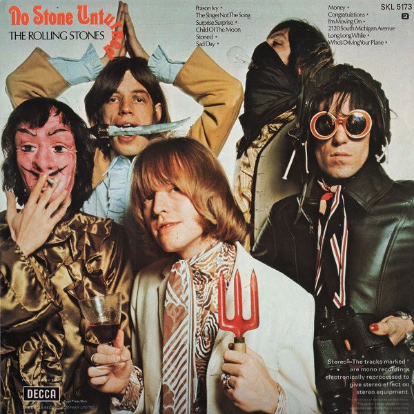 The Rolling Stones : No Stone Unturned (LP, Comp, RE)