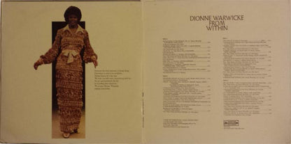 Dionne Warwick : From Within (2xLP, Album, Mon)