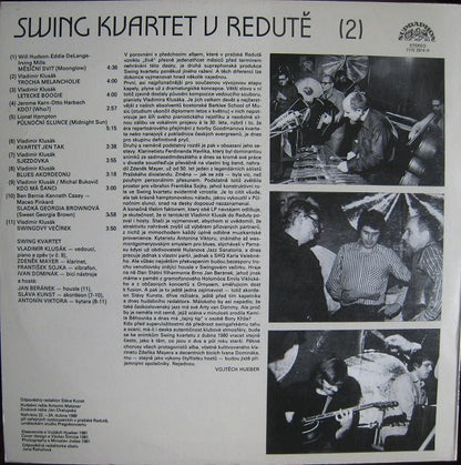 Swing Kvartet : Swing Kvartet V Redutě (2) (LP, Album, RP)