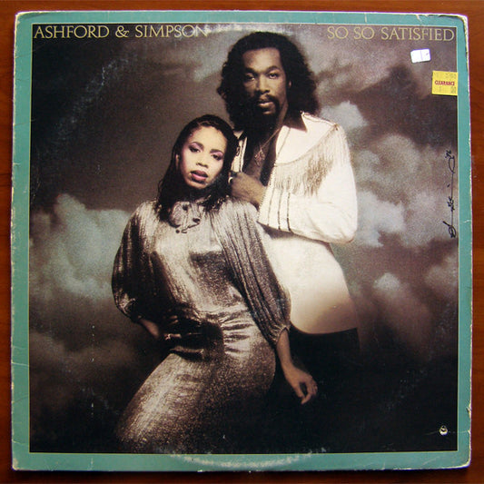 Ashford & Simpson : So So Satisfied (LP, Album, Win)