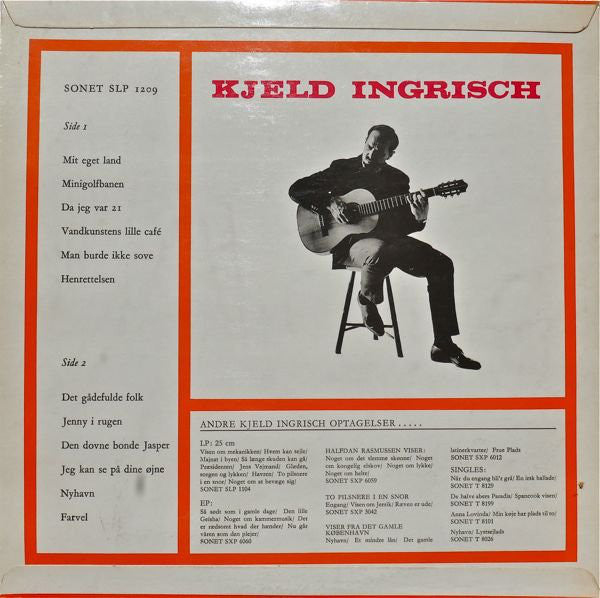 Kjeld Ingrisch : Mit Eget Land (LP)