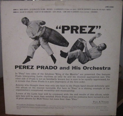 Perez Prado And His Orchestra : "Prez" (LP, Album, Mono)