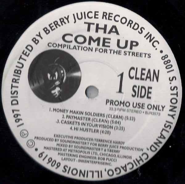 Various : Da Come Up Compilation For The Streets (12", Promo)