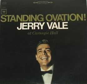 Jerry Vale : Standing Ovation! At Carnegie Hall (LP, Album, Mono)