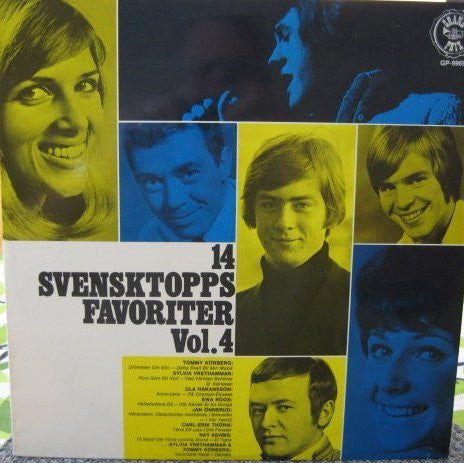 Various : 14 Svensktopps Favoriter Vol. 4 (LP)