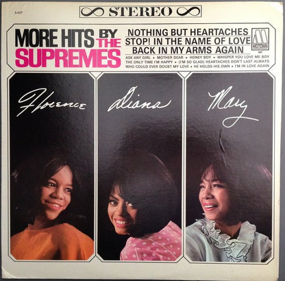 The Supremes : More Hits By The Supremes (LP, Album, Ind)