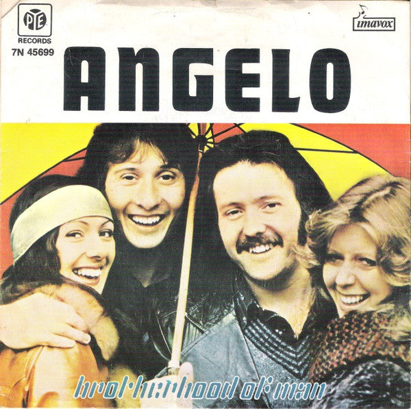 Brotherhood Of Man : Angelo / All Night (7", Single)