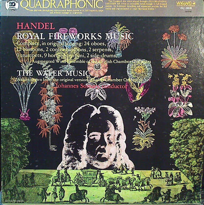 Georg Friedrich Händel - Johannes Somary, English Chamber Orchestra : Royal Fireworks Music / Water Music (LP, Album, Quad, Gat)