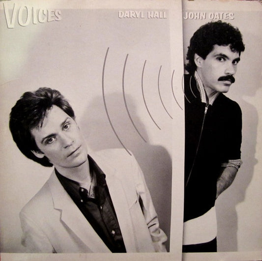 Daryl Hall & John Oates : Voices (LP, Album, RP, Ind)