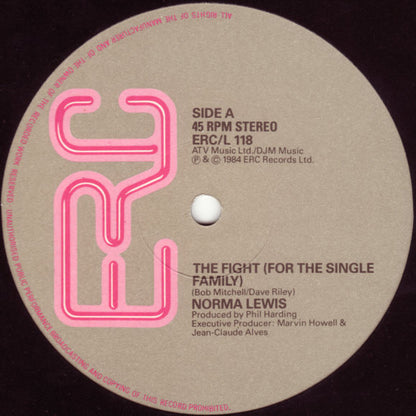 Norma Lewis : The Fight (For The Single Family) (12")