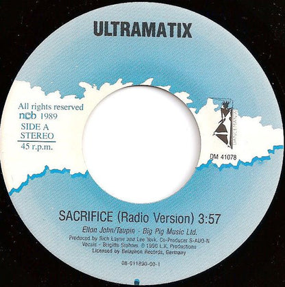 Ultramatix : Sacrifice (7", Single)