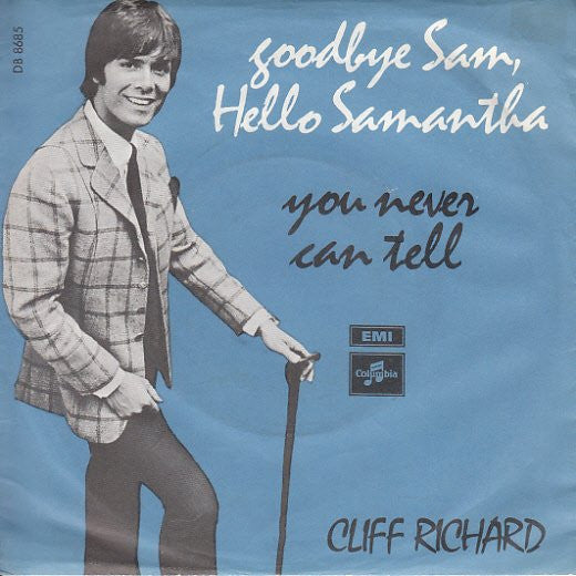 Cliff Richard : Goodbye Sam, Hello Samantha (7", Single)