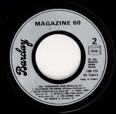 Magazine 60 : Magazine 60 (7", Mixed)