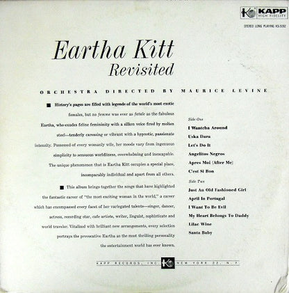 Eartha Kitt : Revisited (LP, Album)