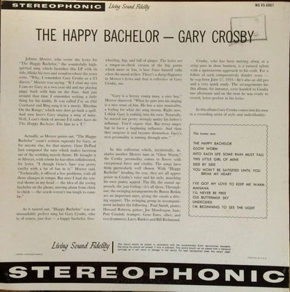 Gary Crosby (2) : The Happy Bachelor (LP, Album)