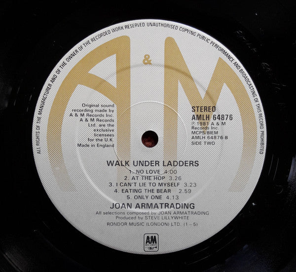 Joan Armatrading : Walk Under Ladders (LP, Album)