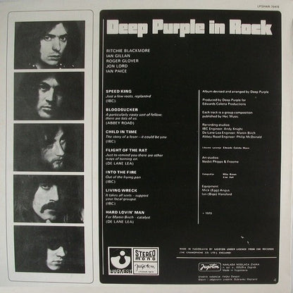 Deep Purple : In Rock (LP, Album, RE)