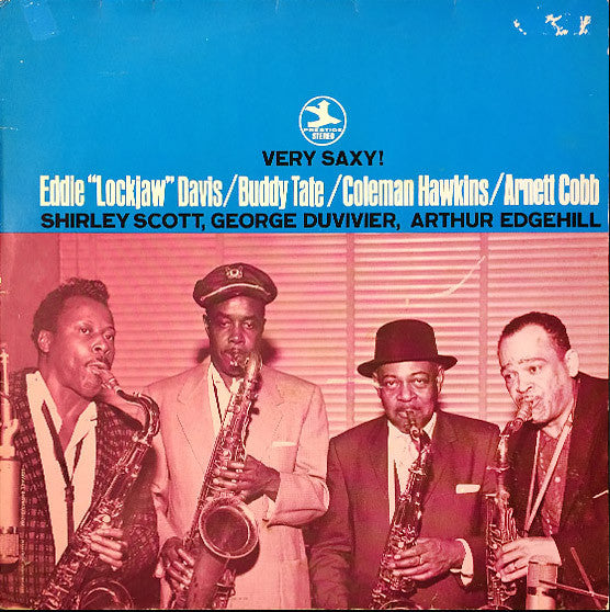 Eddie "Lockjaw" Davis - Buddy Tate - Coleman Hawkins - Arnett Cobb : Very Saxy (LP, Album, RM)