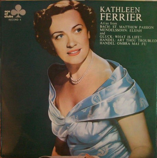 Kathleen Ferrier : A Recital Of Arias (Record 4) (LP, Mono, RE)